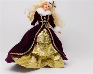 67. Collectible Christmas Barbie Doll