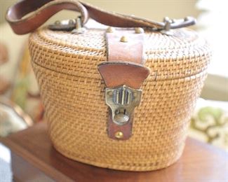 Vintage Nantucket basket purse