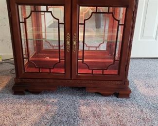 Lighted Curio Cabinet