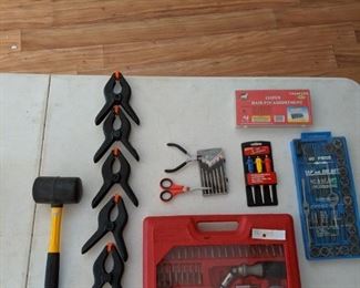 Socket set  tap  die set and more