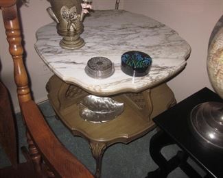 French Marble Top Tables