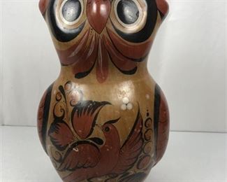 Lot 030
Large Glazed Talavera Pottery Owl