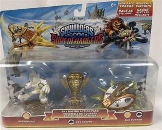 Lot 042
New In Box Skylanders Super Chargers Sky Racing Action Pack