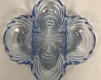 Lot 110
Cambridge Glass Candy Dish Moonlight Color Edition