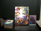 Wonderfull collection of comic book collector trading cards easily 1000 plus