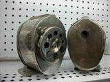 two vintage pencil sharpeners.