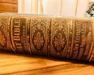 Antique Bible from 1881