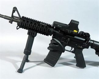 Smith & Wesson M&P-15 5.56 Nato/.223 Rifle SN# SR93232, With L3 EOTech Red Dot Sight, Adjustable Stock And Foregrip Bipod