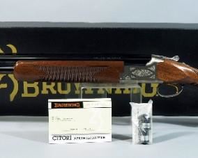 Browning Citori Feather Lightning 12 Ga Over Under Shotgun SN# 21813MV131, Stainless Steel Receiver, With Paperwork, In Original Box