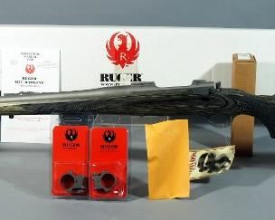 Ruger M77 Mark II .204 Ruger Bolt Action Rifle SN# 791-49350, With Scope Rings And Paperwork In Original Box