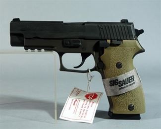 Sig Sauer Model P220 .45 Auto Pistol SN# 37A004370, 2 Total Mags, With Paperwork, In Hard Case