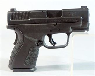 Springfield Armory XD-9 Sub-Compact Model 2 9mm Pistol SN# GM779718, 2 Total Mags, With Paperwork, In Hard Case
