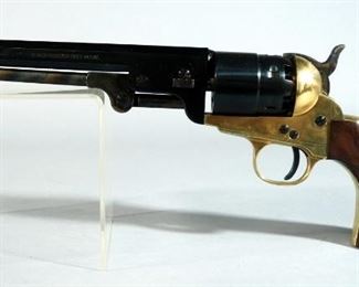 F.LLI PIETTA .44 Cal Black Powder Revolver, SN# 700112, Made in Italy, With Leather Holster