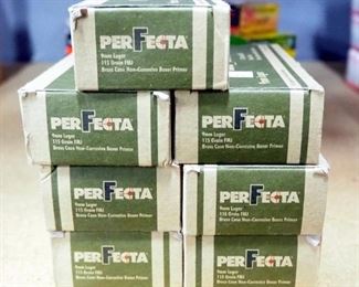 PerFecta 9mm Luger 115 Gr FMJ Ammo, Approx 350 Rounds