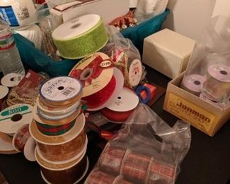 lots of craft supplies