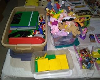 TY Beanie Babies, Legos, and More Toys!