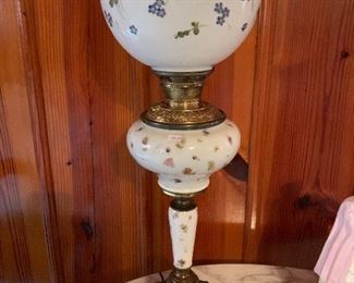 Antique parlor lamp 