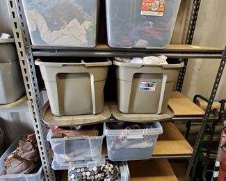 4012: Includes sheets, shirts, pants, ties, belts, goggles, pillows, shoes, bedding and more! Size Pants/Shorts- 38, M, 36, 42x30 Shirts- L, XL Shoes- 12 to 13 / brands include addidas, nike, florsheim and more Brands include- calivin klein, oneil, levis, alfani, michael kors, tommy hilfiger and more!