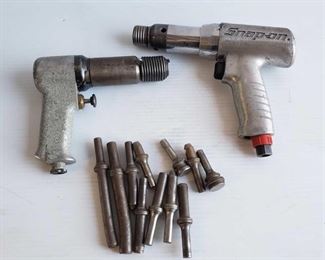 4514: Snap-On and Ingersoll Rand Heavy Duty Air Hammers and Bits
Snap-on Air Hammer PH3050, Ingersoll Rand Aur Hammer Model 6479