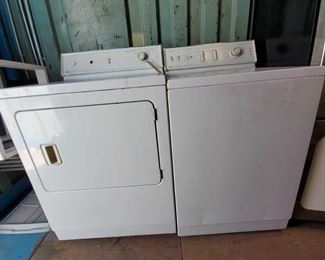 3000: Maytag Dependable Care Plus Heavy Duty Washer and Dryer
Washer measures approx 27"x26"x43" model number- LAT9824AAE Dryer measures approx 27"x29"x44" model number- LDG9304AAE