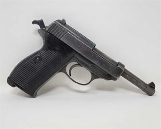 611-Walther P38 9mm Semi-Auto Pistol
Serial number: 9604 Barrel Length: 4.9"