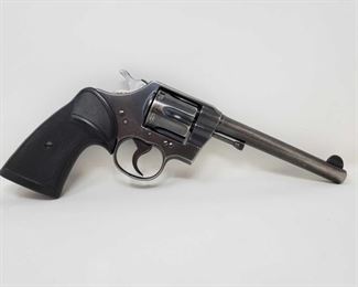 705:
Colt Army Special .38 Cal Revolver
Serial Number: 472503 Barrel Length 6"
