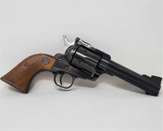 735:
Ruger Blackhawk .45 Cal Revolver
Serial number: 46-94071 Barrel Length: 4.6" Includes extra cylinder and box