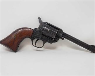 785: Reck Single Action .22 Long Rifle Revolver
Serial Number: 81655 Barrel Length: 4.875"