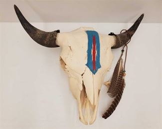 1026: Cow Skull
Measures approx 27"x26"