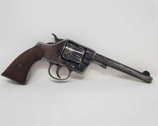 715: Colt US Army Model 1901 .38 Cal Revolver
Serial Number: 9590 Bareel Length: 6"