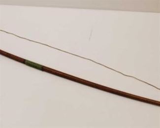 1053: Vintage L. E. Stemmler Long Bow
Measures approx 60"