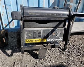 210: Master MGH6500IE Portable Generator
Master MGH6500IE Portable Generator