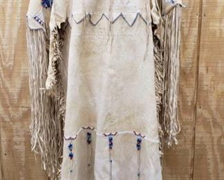 1046: Native American Beaded Dress