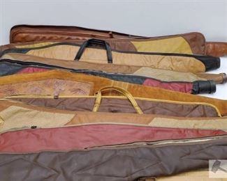 883: 10 Leather Rifle Cases
Measures range from 42" -55"