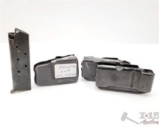 #915 • .243/.308/.358 Magazine, Two 30-06 Magazine, and Colt .380 Magazine