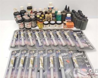 #971 • Assorted Gun Oils and Cleaners