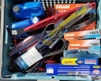 #4114 • Various Car Items and More: Air Filters, Windshield Wipers Transmission Fluid and more!!!!