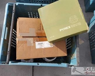 #4137 • Pyrex Dishes, Miscellaneous Kitchenware and more!