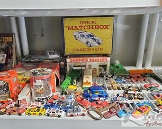 #4586 • Matchbox Collectors Case, Pedal Planes, Nascar Cars and more!