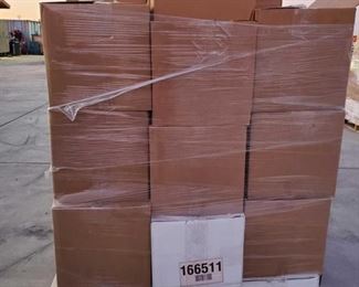 #6006 • Pallet with Approx 28 Boxes of Assorted Books, DVDs, and Audio Books