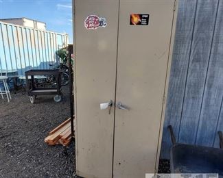 #7811 • Metal Cabinet