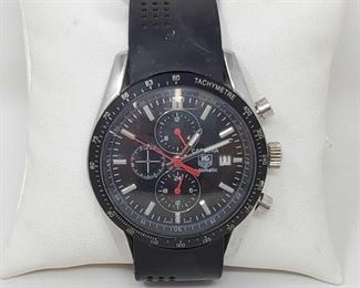 1110: Tag Heuer Carrera Automatic Watch - NOT AUTHENTICATED
Marked WJ1110 and SQ4820 measures approx 40mm