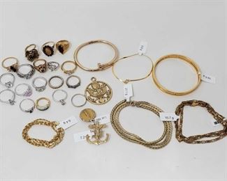 #1300 • Miscellaneous Costume Jewelry