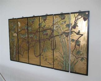 Oriental wall hanging