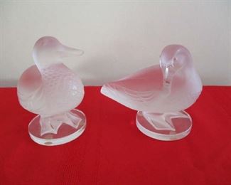 Crystal ducks