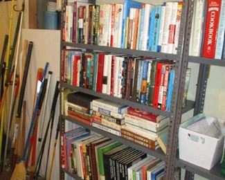 Books and Garage items