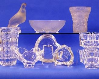 Verlys glass & Orrefors glass