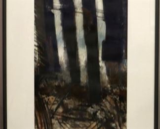 Murray Hadaway (Canadian) Hand Colored Monprint