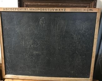 Vintage Childs Blackboard. Write the Date! 