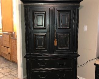 Black Media Cabinet